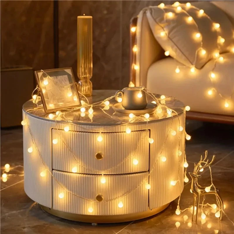 Warm LED Globe String Lights – 3M Fairy Lights