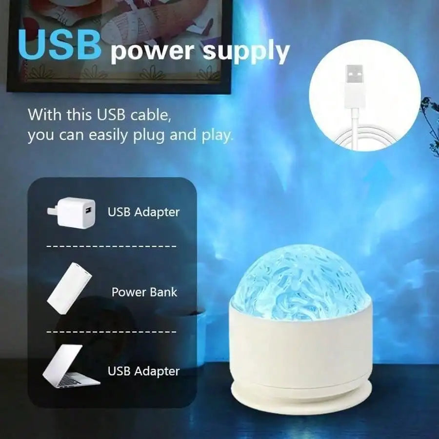 Ocean Wave Mood Projector Lamp