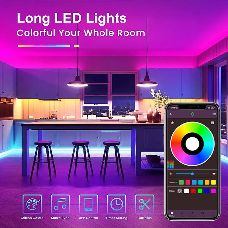 GlowMood Color Changing LED Light Strip