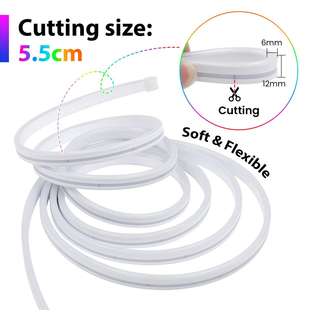 Neon Glow Bluetooth Strip Lights