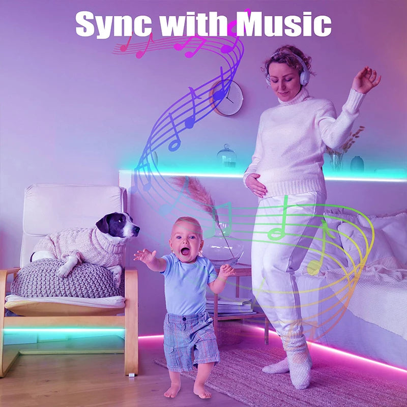 GlowMood Color Changing LED Light Strip